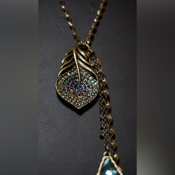 Park Lane discontinued Peacock Necklace - Picture 2 of 4